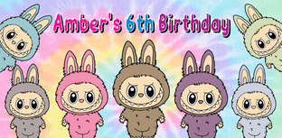 Labubu Chocolate Candy Bar Wrapper