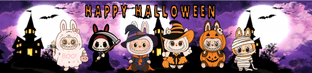 Labubu Halloween Banner