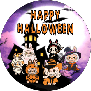 Labubu Halloween Sticker