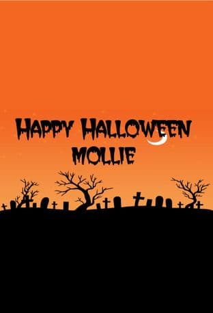 Large Bar Halloween Wrapper Design 3