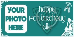 Large Irish Dancing Theme Photo Birthday Banner