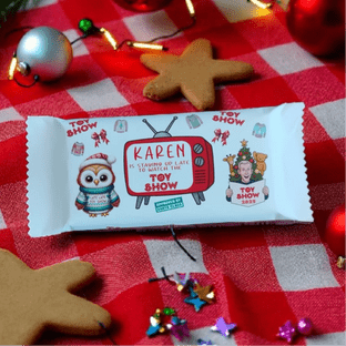 Large TV Late Late Toy Show Wrapper