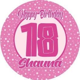 Light Pink Star Any Age