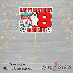 Liverpool Cake Topper