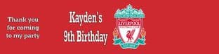 Liverpool FC Bottle Label Wrapper