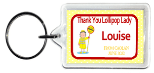 Lollipop Lady Keyring