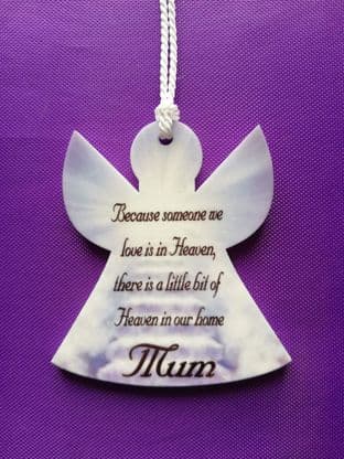 Memorial Stairway to Heaven Angel Christmas Ornament Decoration