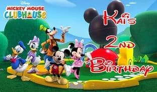 Mickey Mouse Clubhouse Chocolate Candy Bar Wrapper