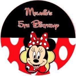 Minnie Mouse Stickers.