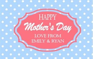 Mother's Day Chocolate Bar Wrapper Design 2