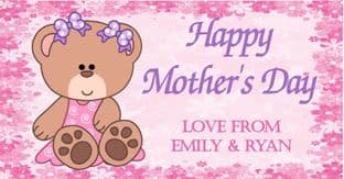 Mother's Day Chocolate Bar Wrapper Design 3