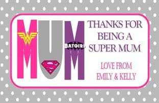 Mother's Day Chocolate Bar Wrapper Design 4