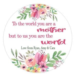 Mother's Day Flowers Standing Plaque 3