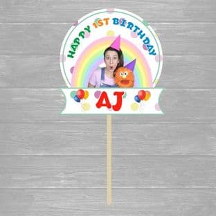 Ms Rachel Cake Topper