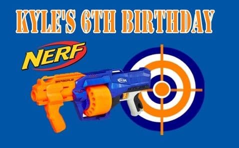 Nerf Chocolate Candy Bar Wrapper