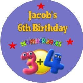 Numberjack Stickers.