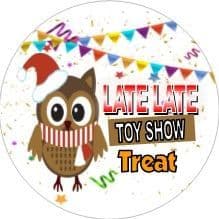 Owl Bunting Late Late Toy Show  Sticker