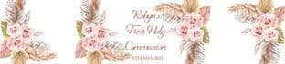 Pampass Grass Communion Bottle Label Wrapper