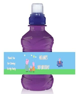 Peppa Pig Bottle Label Wrapper 1