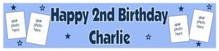 Personalised 4 Photo Banner