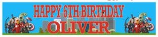 Personalised Avengers Banner
