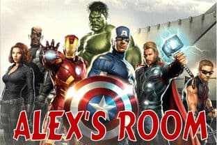 Personalised Avengers Door Plaque