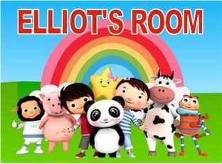 Personalised Baby Bum Door Plaque