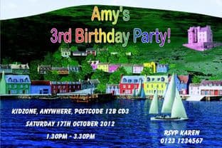 Personalised Balamory Invitations