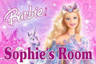 Personalised Barbie Door Plaque