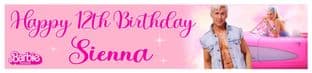 Personalised Barbie Movie Banner