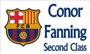 Personalised Barcelona School Book Stickers