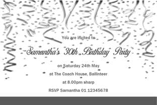 Personalised Birthday Invitation Design 17
