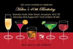 Personalised Birthday Invitation Design 25