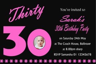Personalised Birthday Invitation Design 28