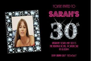Personalised Birthday Invitation Design 30