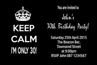 Personalised Birthday Invitation Design 42