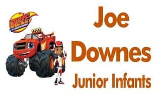 Personalised Blaze & the Monster Machines School Book Stickers