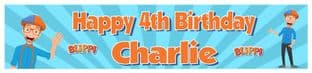 Personalised Blippi Banner