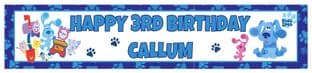 Personalised Blues Clues Blue Banner