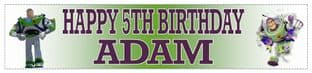 Personalised Buzz Lightyear Banner