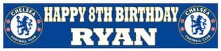 Personalised Chelsea FC Banner