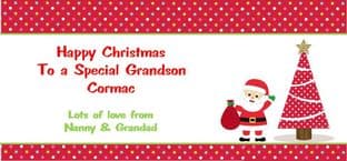 Personalised Christmas Gift Wallet for Money, Vouchers, Concert Tickets etc. Design 2