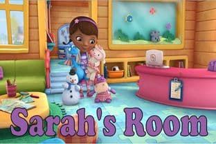 Personalised Doc McStuffins Door Plaque