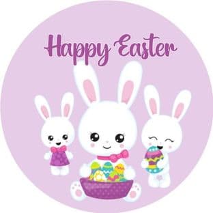 Personalised Easter Sticker Design 2