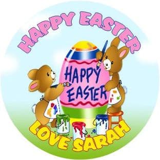 Personalised Easter Sticker Design 7