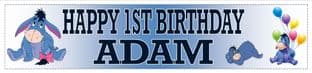Personalised Eeyore Banner
