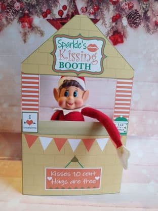 Personalised Elf Prop Kissing Booth
