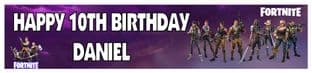 Personalised Fortnite Banner