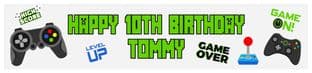 Personalised Gamer Banner
