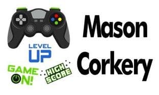 Personalised Gamer Theme School Book Stickers